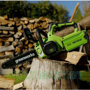 Аккумуляторная пила Greenworks G40CS30II 2007807 (без АКБ) картинка 5